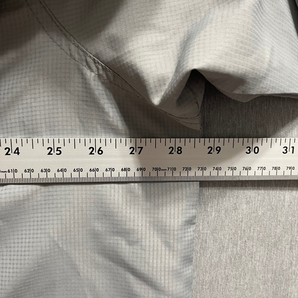 Habit Fishing Shirt 2XL Gray Solar-Factor UPF 40+ Vented Long Sleeve Gorpcore - Picture 4 of 9